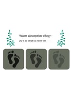 سجادة حمام Hihomey سجادة حمام سريعة الجفاف غير قاب...