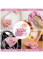 20 منشفة من الألياف الدقيقة ماصة لتنظيف المطبخ