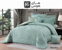 طقم لحاف سرير في حقيبة 8 قطع - من قماش المايكروفاي...