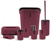 مجموعة من طقم اكسسوارات حمام 8 قطع + طقم دعاسات حم...