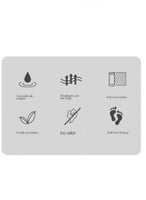 سجادة حمام Hihomey سجادة حمام سريعة الجفاف غير قاب...