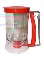 موزع الخليط بلاستيك شفاف