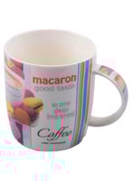 كوب قهوة سيراميك بتصميم خارجي جميل