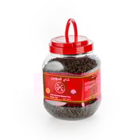 شاي السهمين خشن علبة بلاستيك