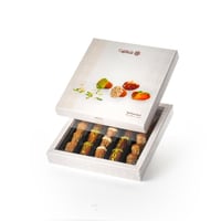 بوكس تمر محشي فاخر (سكري - صقعي - مجدول)