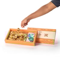 بوكس اقدع - تمر محشي مع الكراميل مع الشنطة