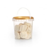 اقط لين قرص وسط سطل