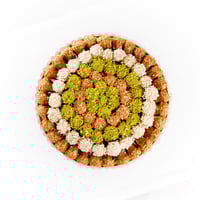 تمر سكري محشية ـ صينية دائرية