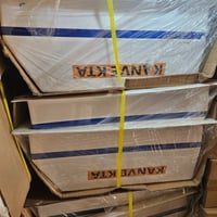 غطاء مكيف فيبر مع العلامات