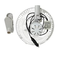 مروحة 6 ريشة 24 فولت ابيض (Fi)