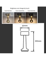مصباح طاولة لاسلكي متعدد الوان الاضاءة