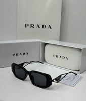 نظارة PRADA اسود اطار اسود