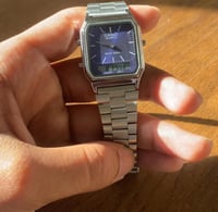 ساعة كاسيو casio vintage كحلي