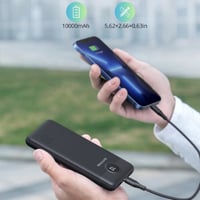 شاحن متنقل راف باور بايونير 10000 بتقنية PD أسود