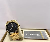 ساعة رجالية من KK لون اسود