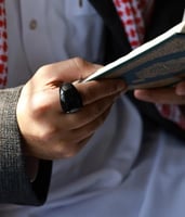 خاتم التسبيح الذكي متعدد المقاسات و تذكير بمواعيد...