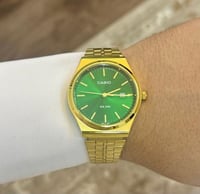 ساعة كاسيو casio MTP اخضر