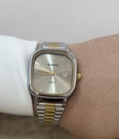 ساعة كاسيو casio LTP لونين رصاصي