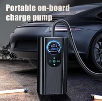 مضخة الهواء القابلة لإعادة الشحن مع ضوء LED