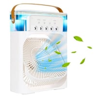 مروحة رذاذ الماء بخمس فتحات ، 3 سرعات هواء، مروحة...