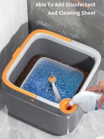 ممسحة الارضيات الذكية لجميع انواع الارضيات مع دلو...