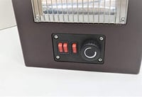 دفاية مع موقد كهربائي 2 في 1 من DLC