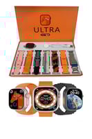 ساعة ذكية إصدار 9 مع 7 أساور هدية