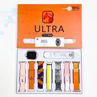 ساعة ذكية إصدار 9 مع 7 أساور هدية