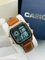 ساعة كاسيو AE-1200WH جلد بني