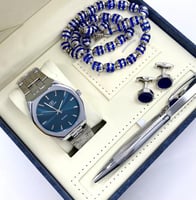 طقم رجالي لون فضي من كاتيرا