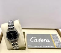 ساعة نسائية من BUBBLE TIME لون اسود