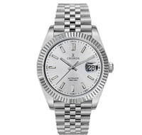 ساعة رجالية SVENSTAR الفضي كامل