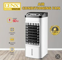 مكيف صحراوي متنقل يعمل بالماء بسعة خزان 4 لتر, مصم...