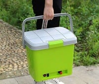 مضخة غسيل السيارات مع سطل