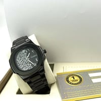 ساعة رجالية من Catera لون أسود