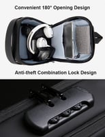 شنطة كتف مضادة للسرقة مزود بنفذ شاحن