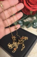 طقم لويس فيتون سلسال طويل