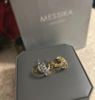 حلق ميسكا ناعم ذهبي