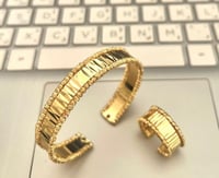 طقم المراميه مطليه بديل ذهب