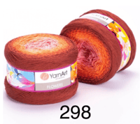 ٢ قطعة خيوط يارن ارت فلورز - 298