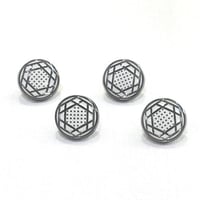 أزرار الثوب رجاليه طق طق طقم 8 حبه - 2246