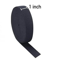 المطاط 1 بوصة لفة أسود