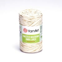 خيوط يارن ارت مكرمية 3MM لوريكس - 752 Yarnart Twis...