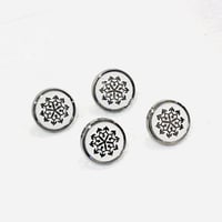 أزرار الثوب رجاليه طق طق طقم 8 حبه - 2146