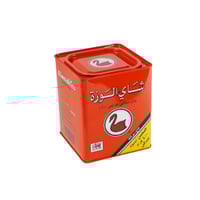 شاي الوزة اسود علبة معدنية خشن -400 جم