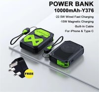 باور بانك بقوة 10000 ملي أمبير 5 في 1 من THIRTY PL...