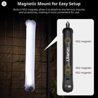 كشاف البالون المحمول للتخييم قابل للنفخ مع بطارية...