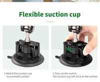 حامل الهاتف 2 في 1 ماسكة مع مغناطيس ثبات قوي