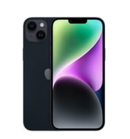 ايفون14، سعة 128 جيجا ، لون أسود 5G، ضمان سنتين