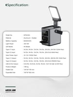 محطة طاقة إنرجي ماكس 60000 مللي أمبير/ساعة 230 وات...
